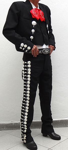 traje de charro de gala Caballeros El Faraón