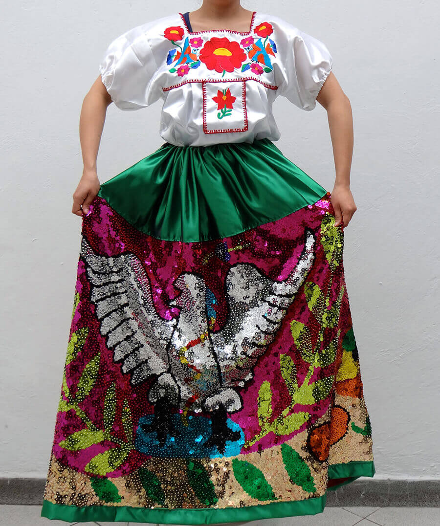 traje de china poblana profesional